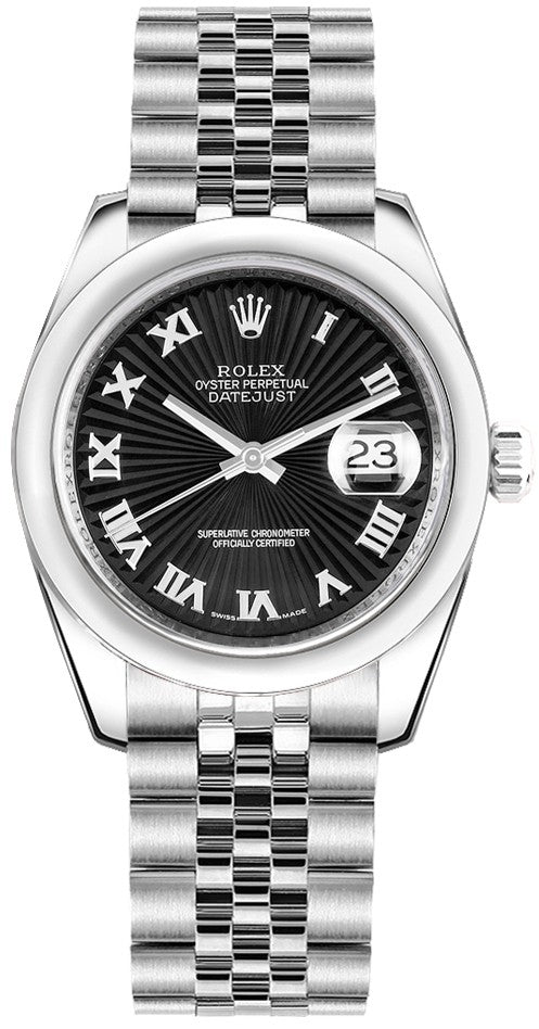 Rolex Datejust 31 Black Dial Luxury Watch 178240