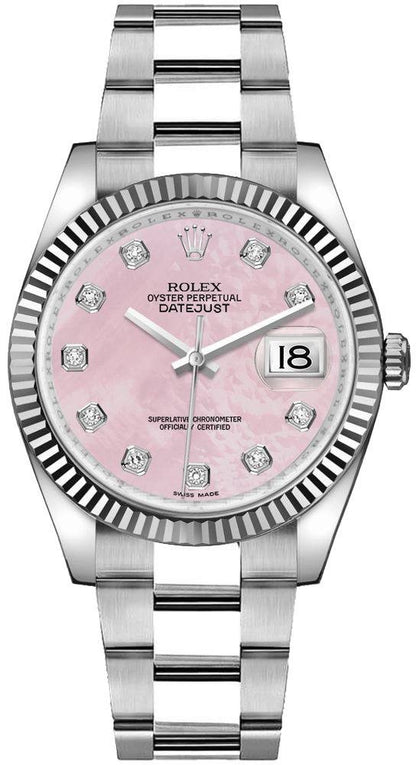 Rolex Datejust 36 Pink Diamond Women's Watch 116234-0150