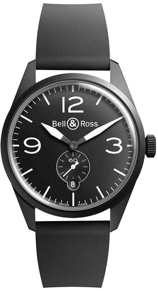 Bell & Ross Vintage Original BRV123-BL-CA/SRB