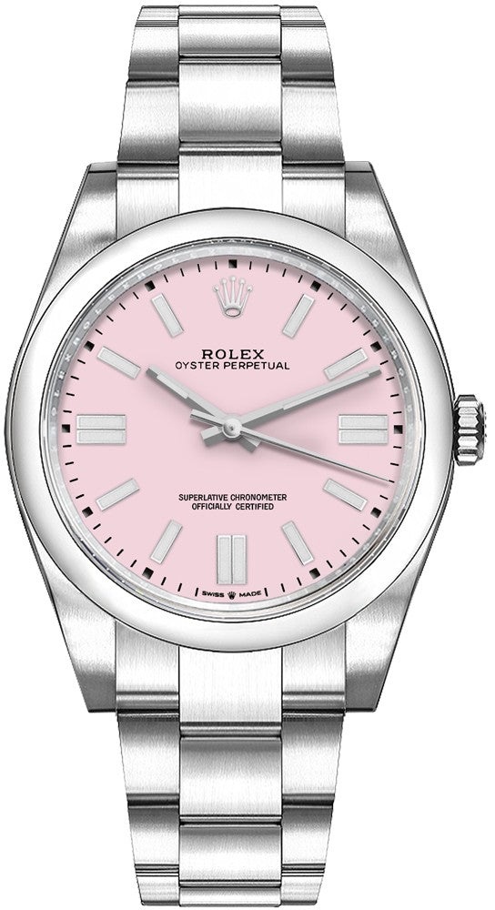 Rolex Oyster Perpetual 36 Candy Pink Women's Watch 126000-0008