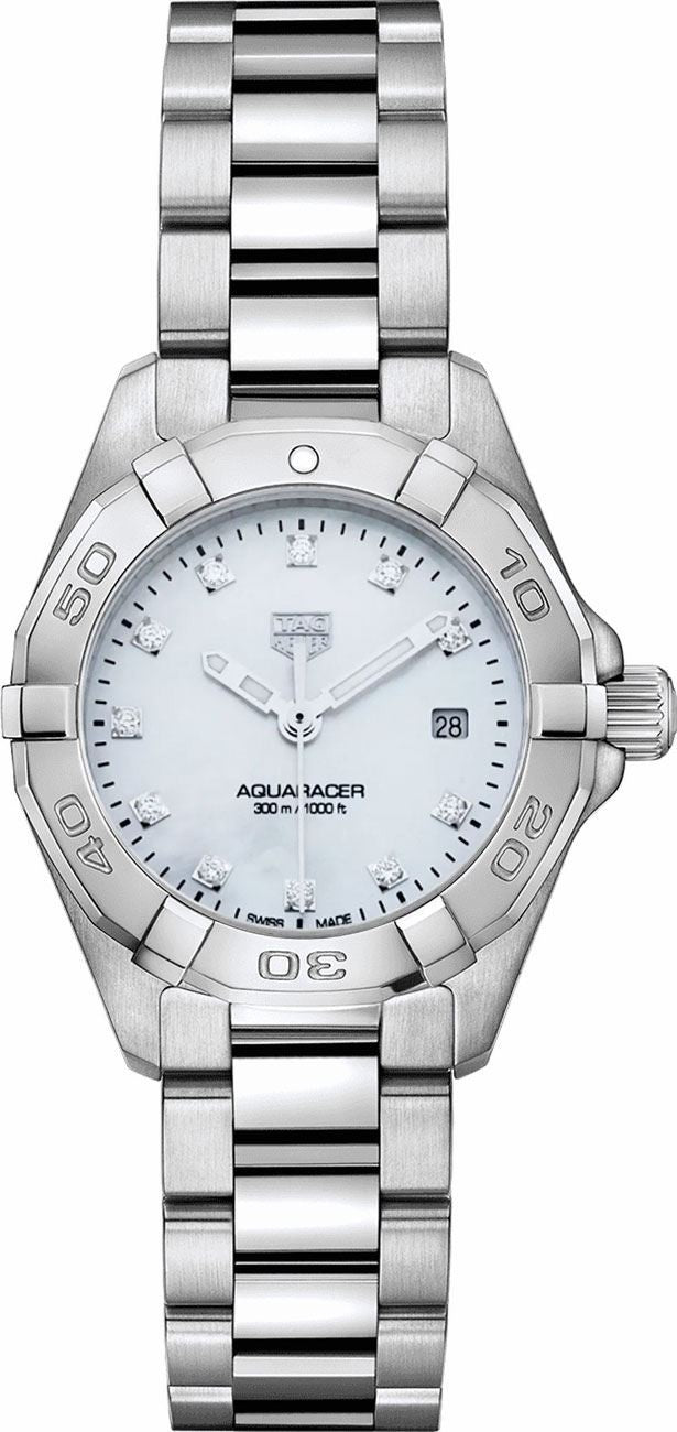 Tag Heuer Aquaracer 27mm Diamond Women's Watch WBD1414.BA0741