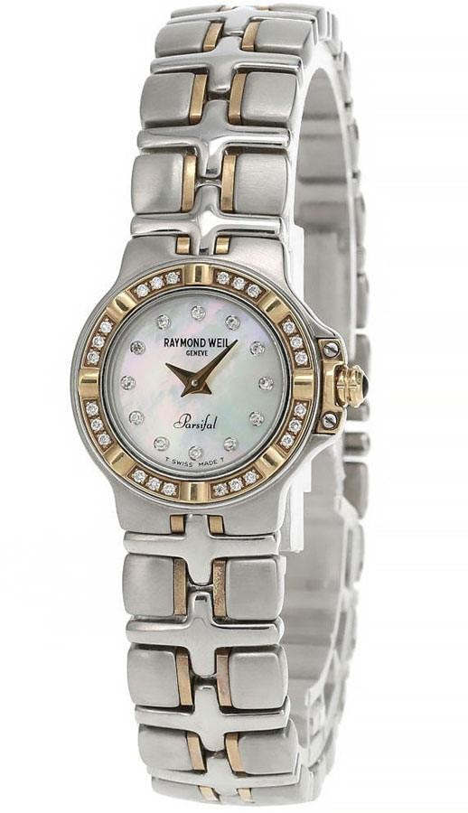 Raymond Weil Parsifal Stainless Steel & Yellow Gold Women's Watch 9690-PDBD