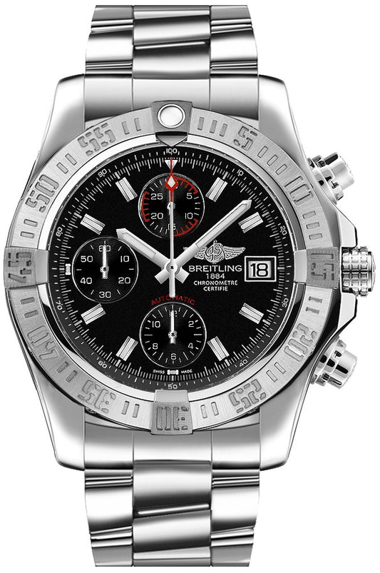 Breitling Avenger II Black Dial Men's Watch A13381111B1A1