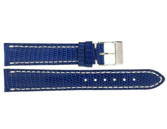 Breitling 16mm Blue Leather Strap 127Z