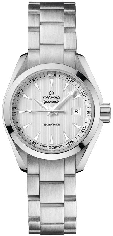 Omega Seamaster Aqua Terra Silver Dial 30mm Women's Watch 231.10.30.60.02.001