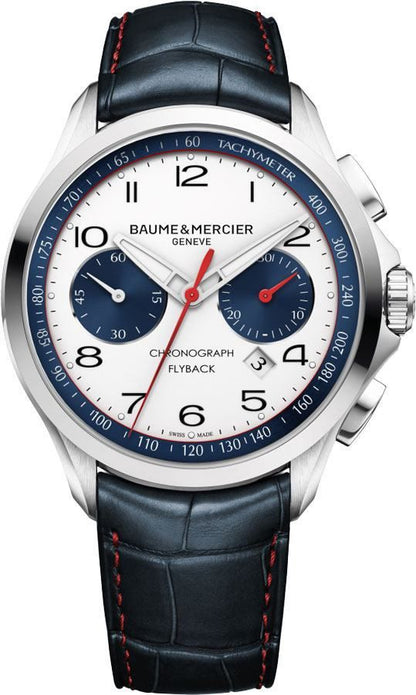 Baume & Mercier Clifton Club White Dial Automatic Men's Watch 10368