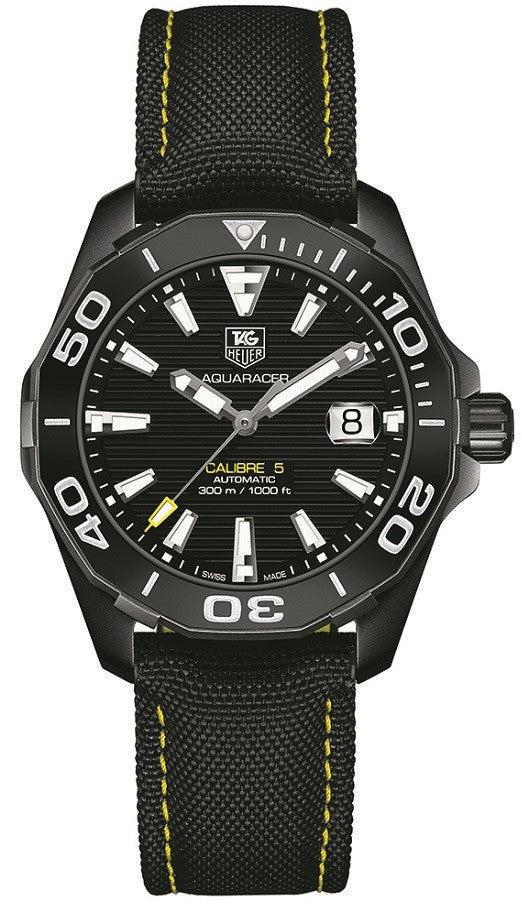 Tag Heuer Aquaracer Black Dial Men's Watch WAY218A.FC6362