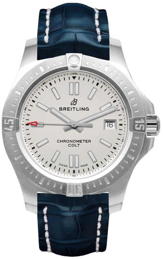 Breitling Chronomat Colt Automatic 41 Silver Dial Men's Watch A1731310/G837-719P