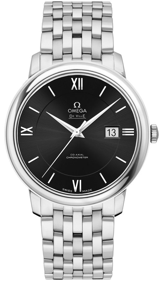 Omega De Ville Prestige 39.5mm Black Dial Men's Watch 424.10.40.20.01.001