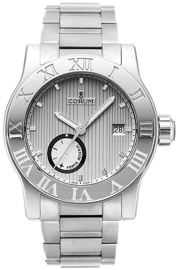 Corum Romvlvs Guilloche Grey Dial Men's Dress Watch 373.515.20/V810 BA65