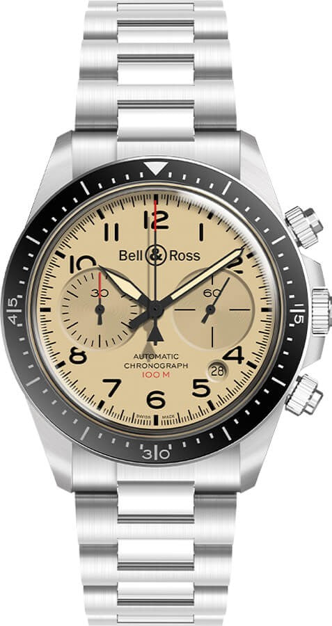 Bell & Ross Vintage Military Beige Men's Watch BRV294-BEI-ST/SST