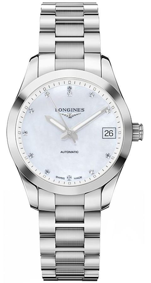 Longines Conquest Classic Diamonds Women's Watch L2.385.4.87.6