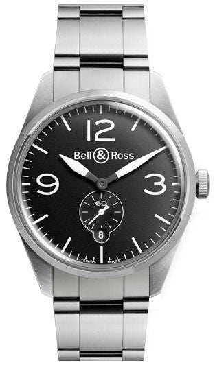 Bell & Ross Vintage Original BRV123-BL-ST/SST