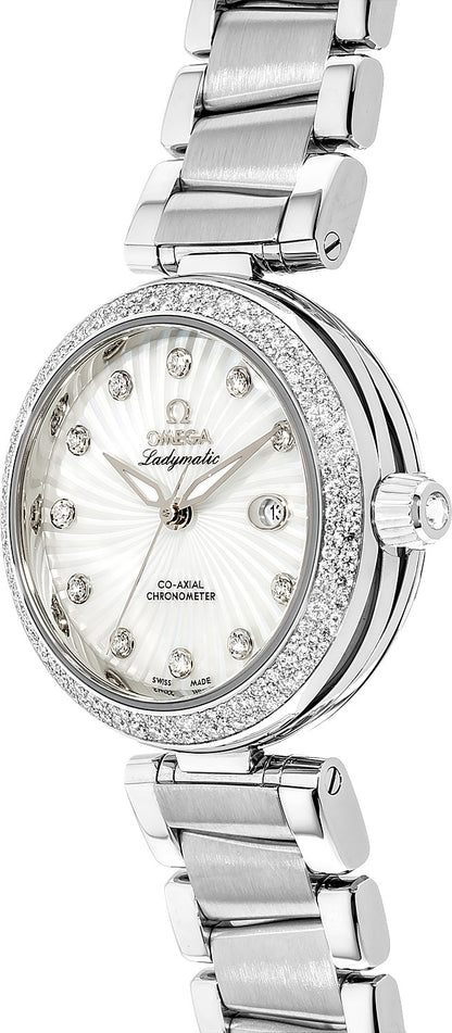 Omega De Ville Ladymatic 34mm Automatic Women's Watch 425.35.34.20.55.001