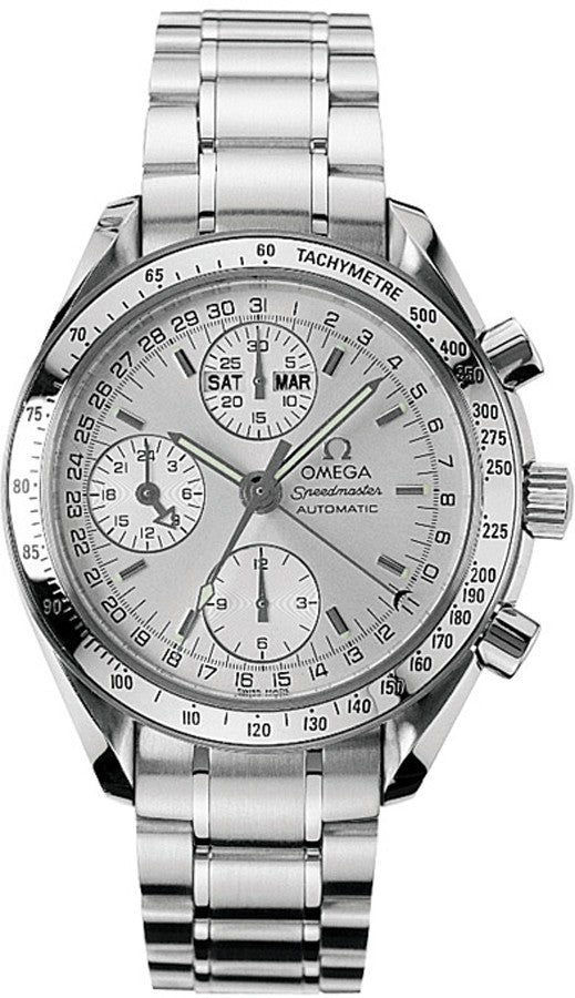 Omega Speedmaster Day Date 39mm Silver Dial Men's Watch 3523.30.00