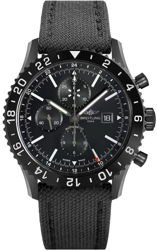 Breitling Chronoliner Blacksteel Watch M2431013/BF02-100W