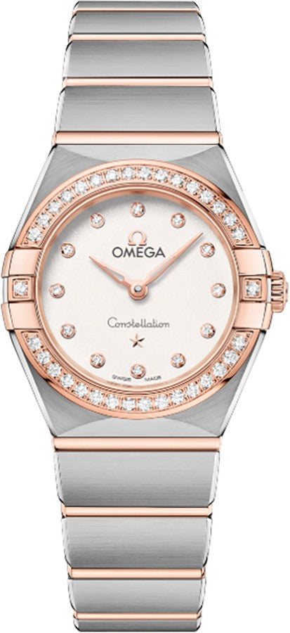 Omega Constellation Steel & Rose Gold Women's Watch 131.25.25.60.52.001