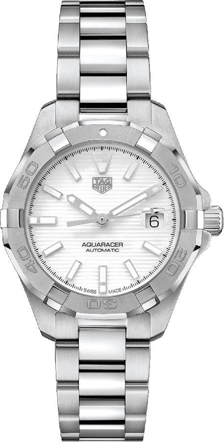 Tag Heuer Aquaracer Pearl White Dial Automatic Ladies Watch WBD2311.BA0740