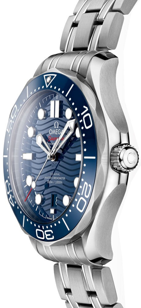 Omega Seamaster Diver 300M Blue Dial Men's Watch 210.30.42.20.03.001