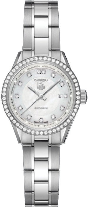 Tag Heuer Carrera 27mm Diamond Women's Watch WV2413.BA0793