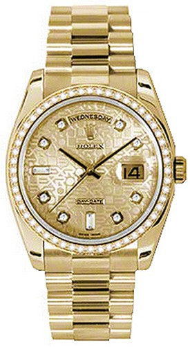 Rolex Day-Date 36 Luxury Automatic Watch 118348-0019