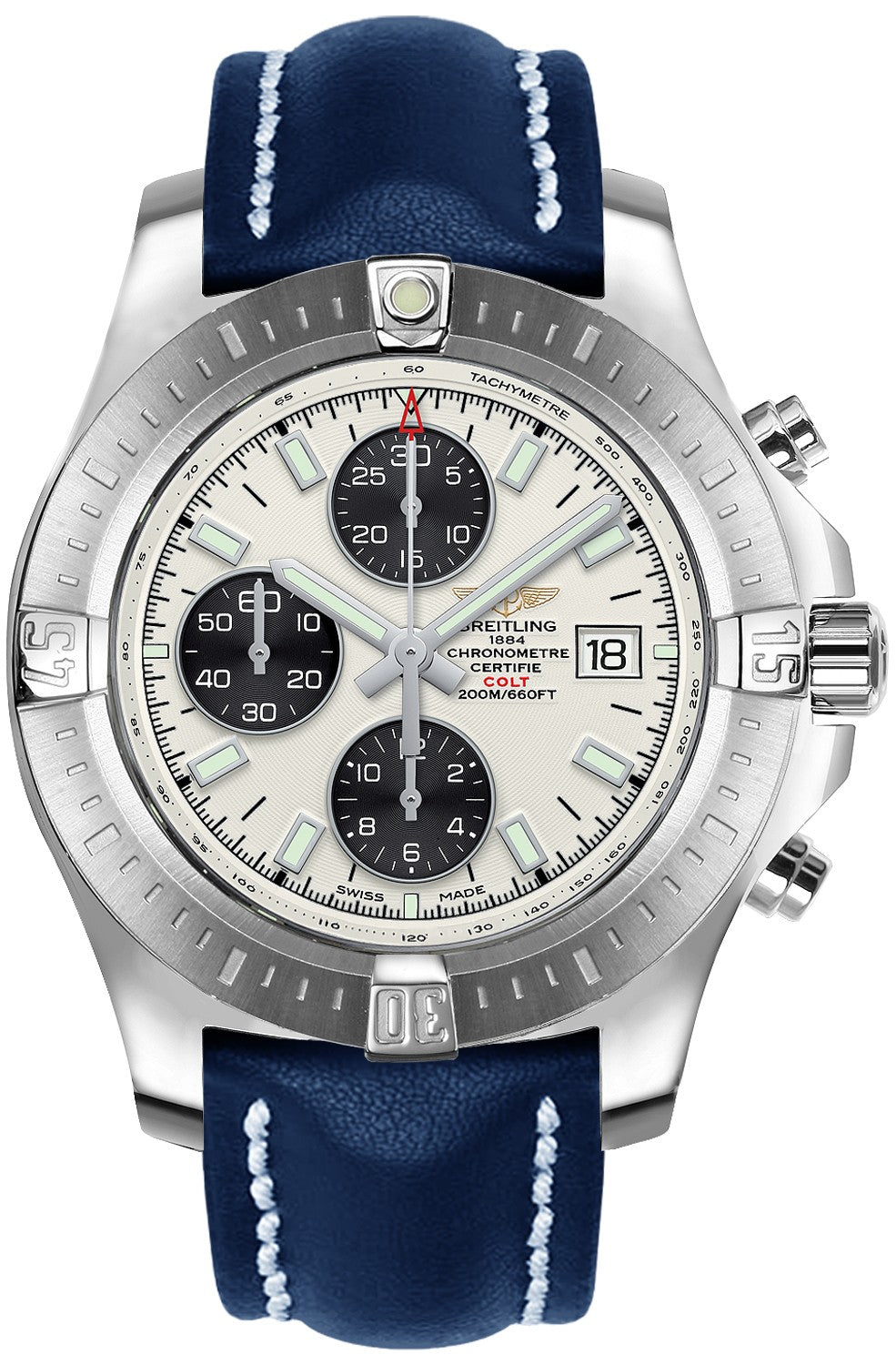 Breitling Colt Chronograph Automatic Silver Dial Men's Watch A1338811/G804-112X