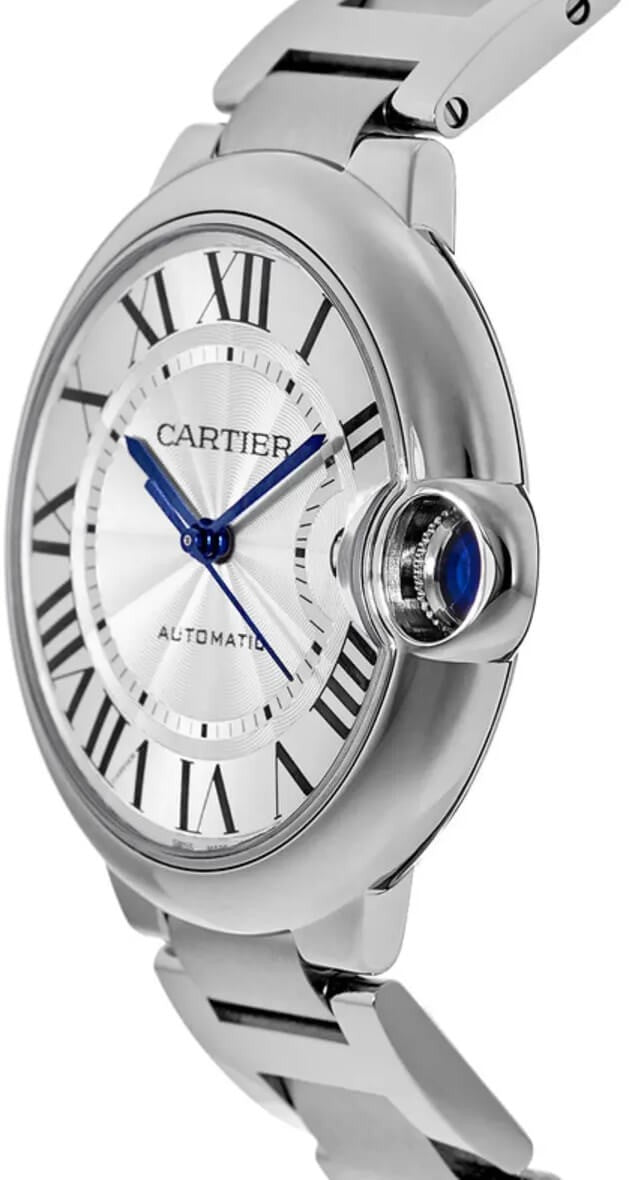 Cartier Ballon Bleu Silver Dial Men's Watch WSBB0040