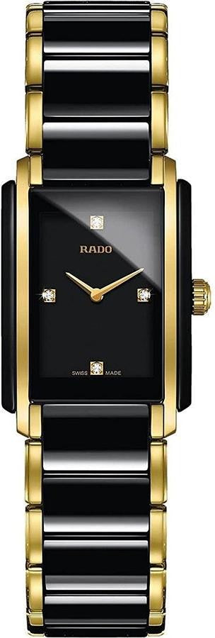 Rado Integral Diamonds Black Dial 22.7mm Women's Watch R20845712