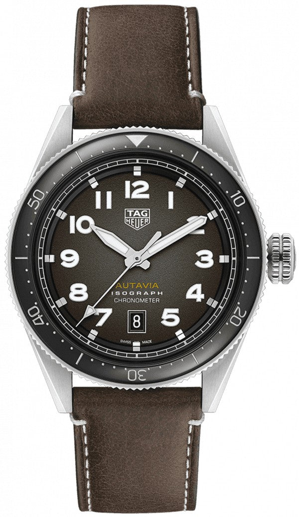 TAG Heuer Autavia Isograph Men's Black Dial Watch WBE5110.FC8266