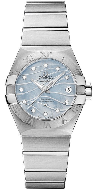 Omega Constellation Co-Axial Chronometer 27mm Women's Watch 123.10.27.20.57.001