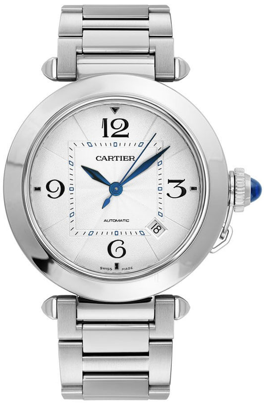 Cartier Pasha 41mm Steel Automatic Men's Watch WSPA0009