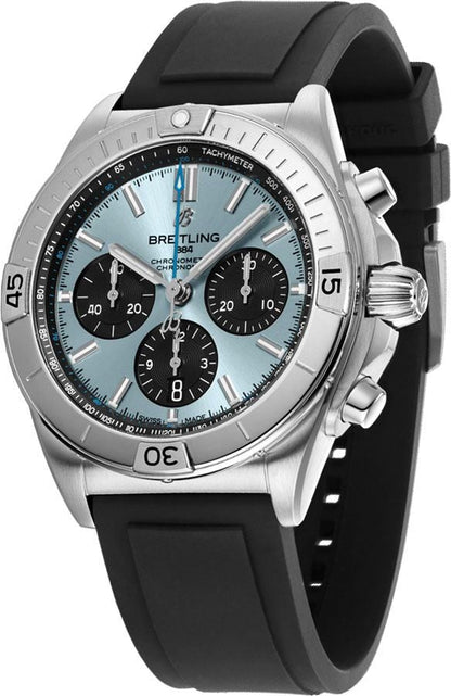 Breitling Chronomat B01 42 Ice Blue Men's Watch PB0134101C1S1