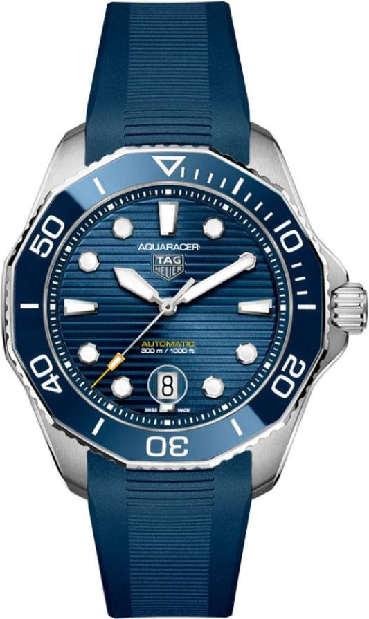 Tag Heuer Aquaracer Blue Ceramic Bezel Men's Watch WBP201B.FT6198