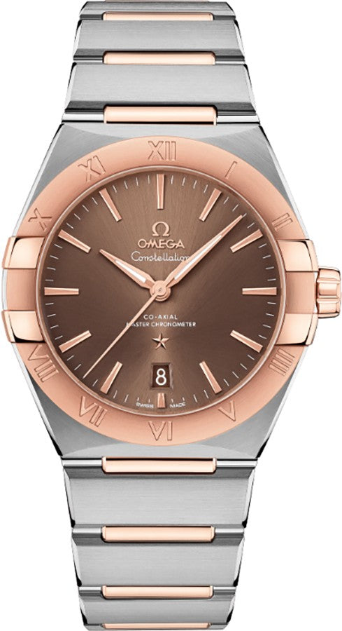 Omega Constellation Rose Gold & Steel Men's Watch 131.20.39.20.13.001