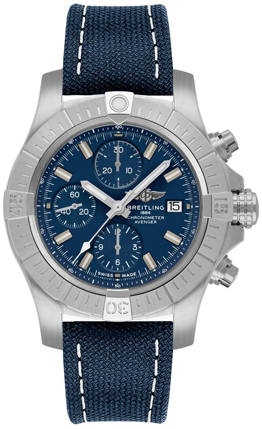 Breitling Avenger Chronograph 43 Men's Sport Watch A13385101C1X2