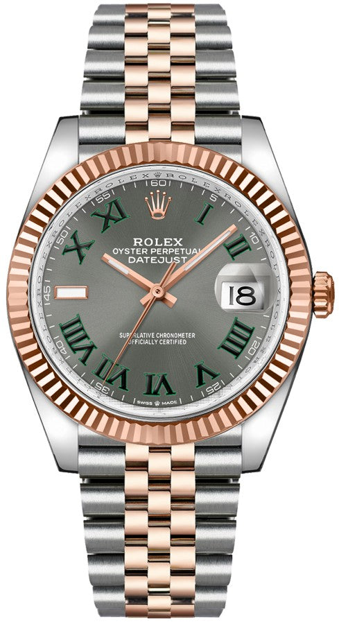 Rolex Datejust 36 Wimbledon Dial Automatic Unisex Watch 126231-0029