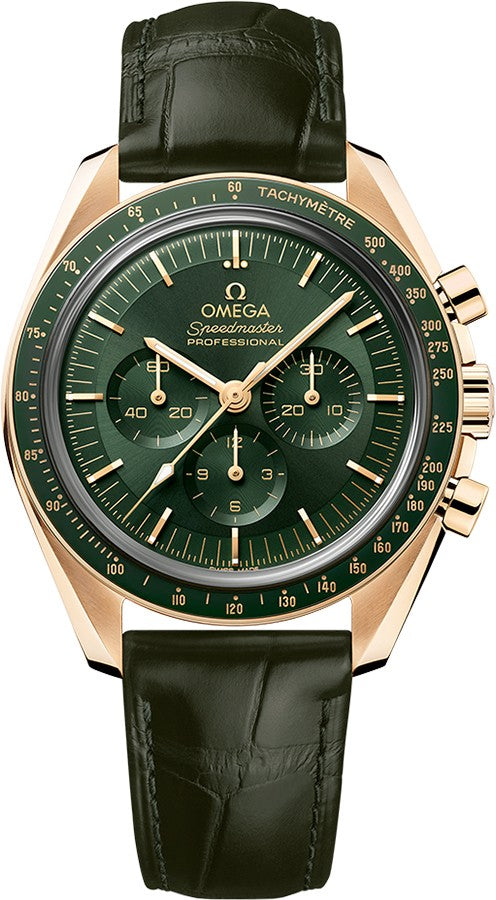 Omega Speedmaster Moonwatch Yellow Gold Men's Watch 310.63.42.50.10.001