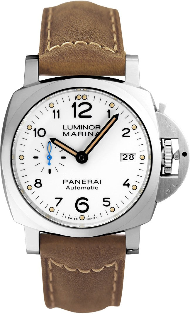 Panerai Luminor White Dial 42mm Men's Watch PAM01523