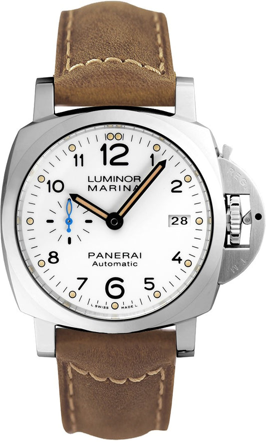 Panerai Luminor White Dial 42mm Men's Watch PAM01523