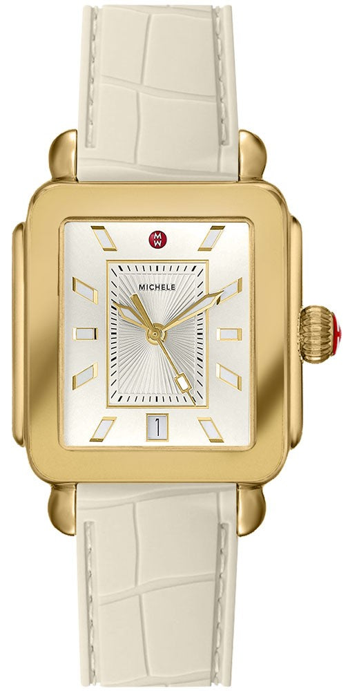 Michele Deco Sport Gold Ladies Watch MWW06K000011