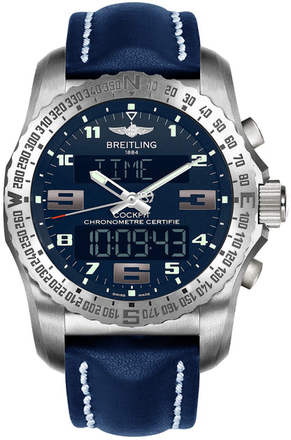 Breitling Cockpit B50 Chronograph Blue Dial Men's Watch EB501019/C904-101X