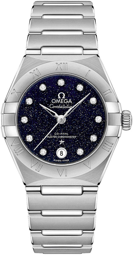 Omega Constellation Blue Aventurine Women's Watch 131.10.29.20.53.001