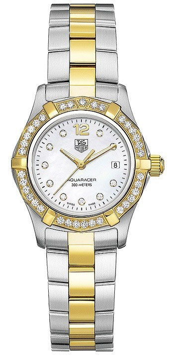 Tag Heuer Aquaracer White Pearl Maria Sharapova Women's Watch WAF1450.BB0825