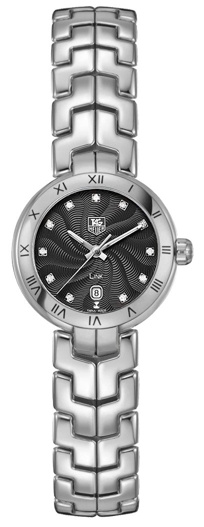 Tag Heuer Link Women's Black Diamond Dial Watch WAT1410.BA0954