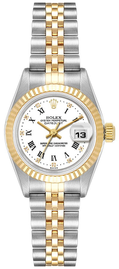 Rolex Lady-Datejust 26 Gold & Steel Automatic Women's Watch 79173