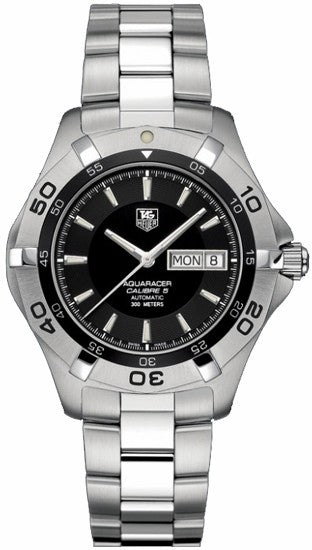 Tag Heuer Aquaracer 2000 Black Dial Date Date 300M Men's Watch WAF2010.BA0818