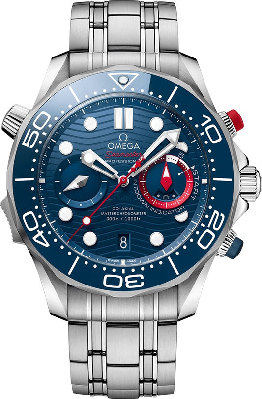 Omega Seamaster Diver 300M America's Cup Men's Watch 210.30.44.51.03.002