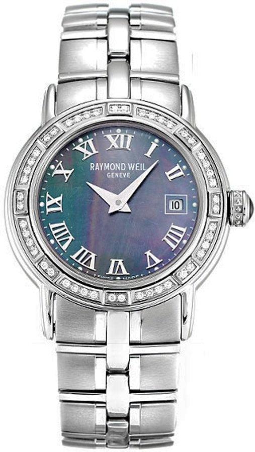 Raymond Weil Parsifal Diamond Bezel Women's Watch 9441-STS-00278