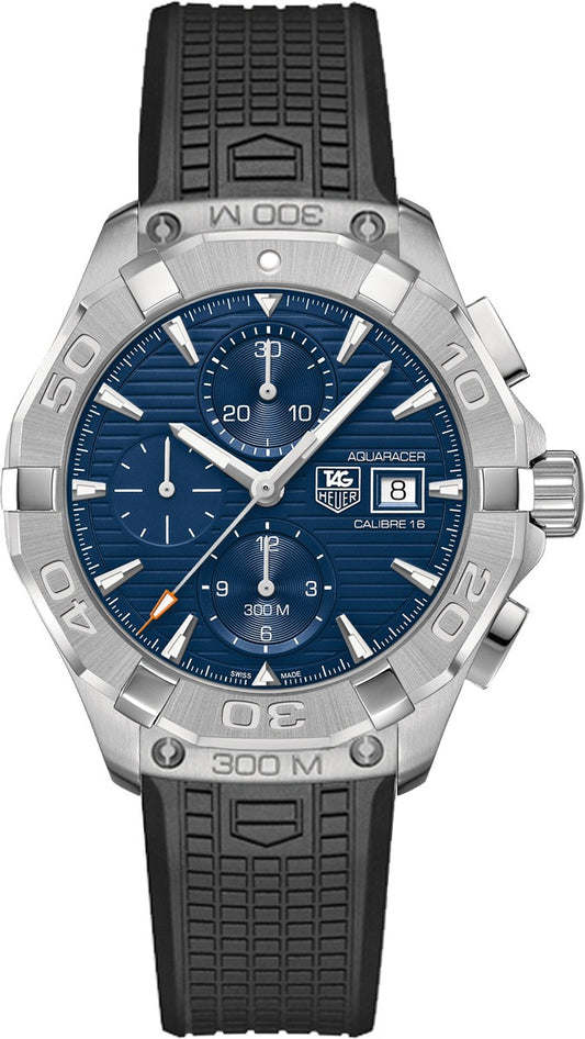 Tag Heuer Aquaracer Blue Dial Chronograph Men's Watch CAY2112.FT6041