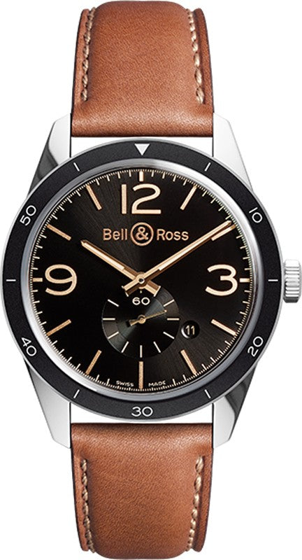 Bell & Ross Vintage Original 43mm Men's Watch BRV123-GH-ST/SCA